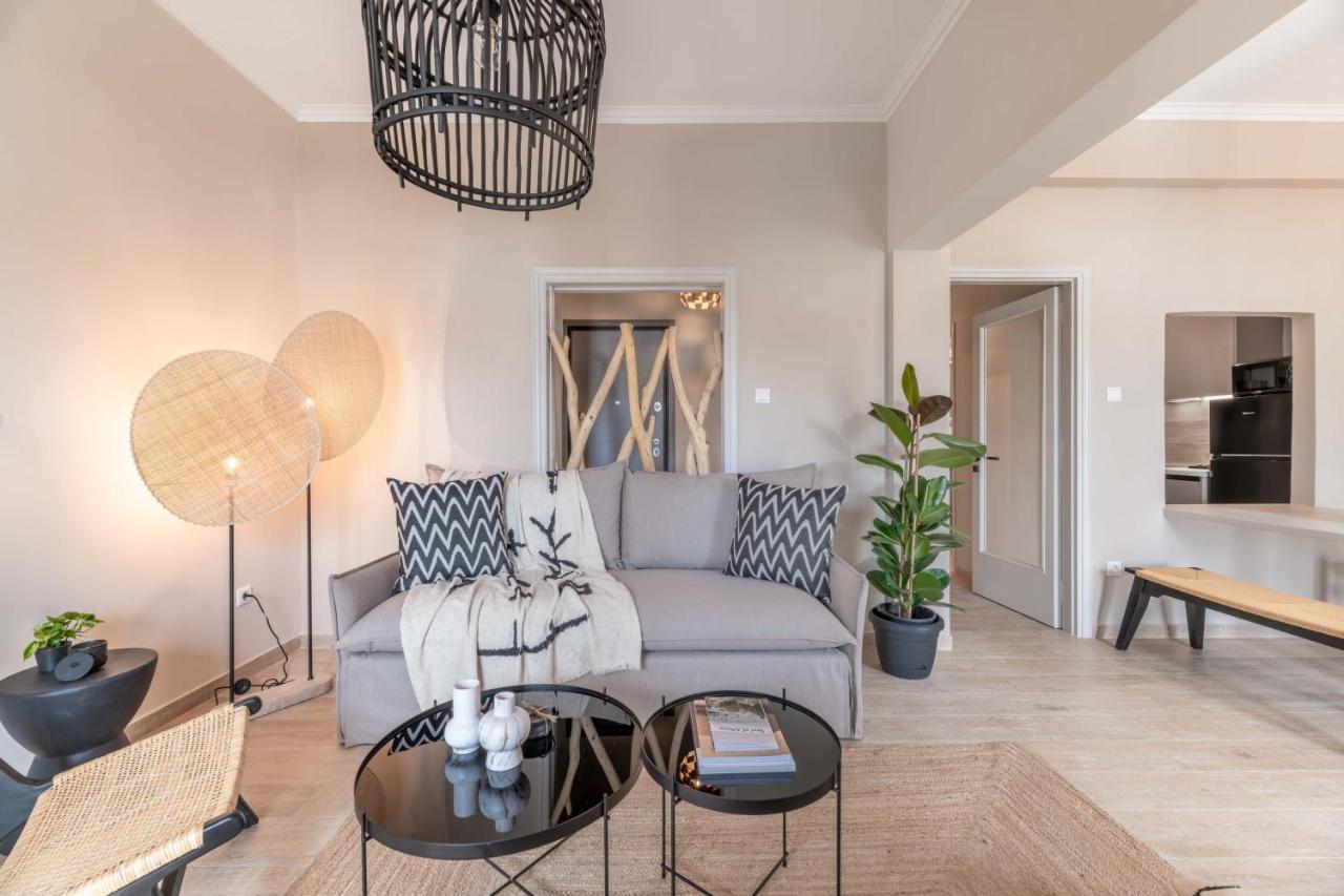 Ferienwohnung Minimal Retreat W/ Watercoloured Sunset View Piräus Exterior foto